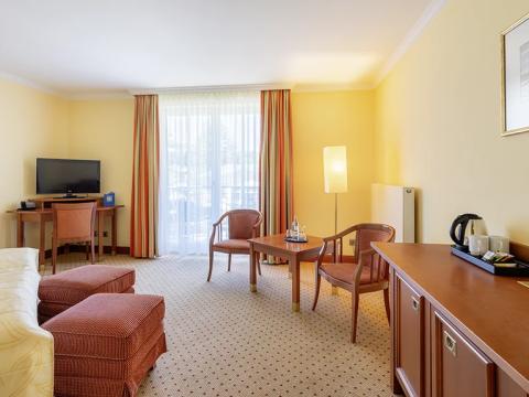 Viel Komfort in einem Zimmer Viel Komfort in einem Zimmer