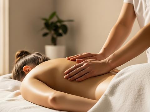 Sanfte R&uuml;ckenmassage 
