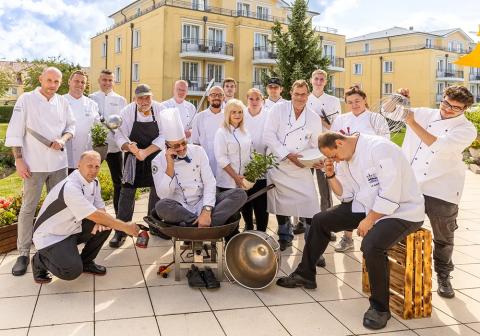 Küchenteam im Hotel Zur Post