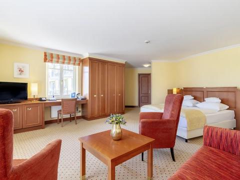 Viel Komfort in einem Zimmer Viel Komfort in einem Zimmer