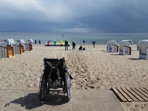Unbeschwerte Zeit am Strand für jeden