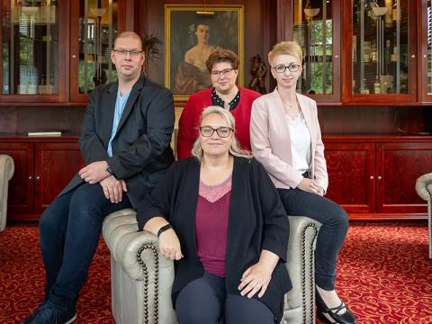 Das Team der Reservierung