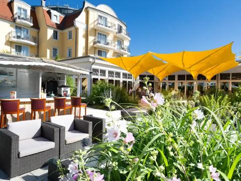 Unsere Sommer-Lounge im Garten