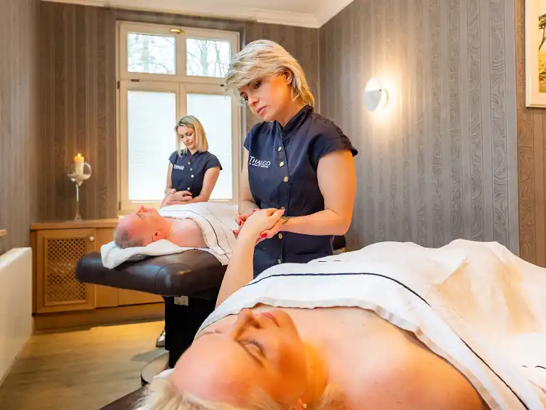 Im Double Treatment Raum genießen Sie Wellness zu zweit